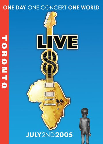 LIVE 8 TORONTO- JULY 2ND 2005- MUSIC DVD (USED)