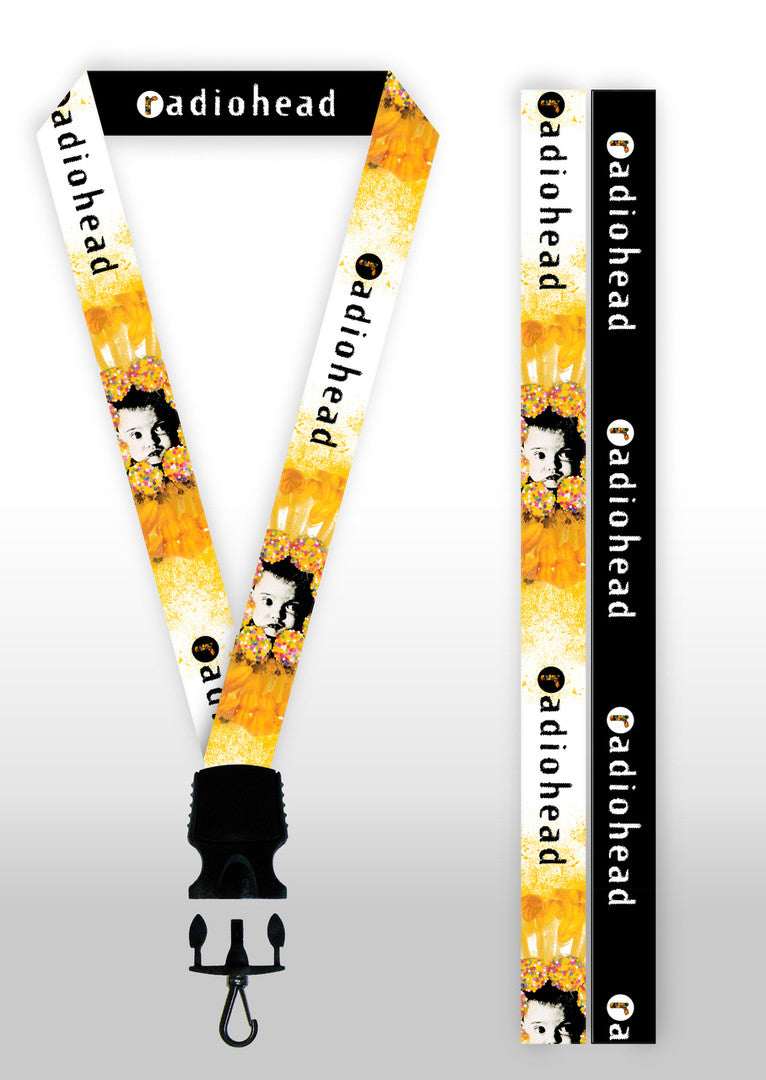 LANYARD, REVERSABLE - READIOHEAD - LICENSED MERCHANDISE
