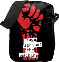 RAGE AGAINST THE MACHINE FISTFULL CROSSBODY BAG FULLY LICENSED MERCHANDISE