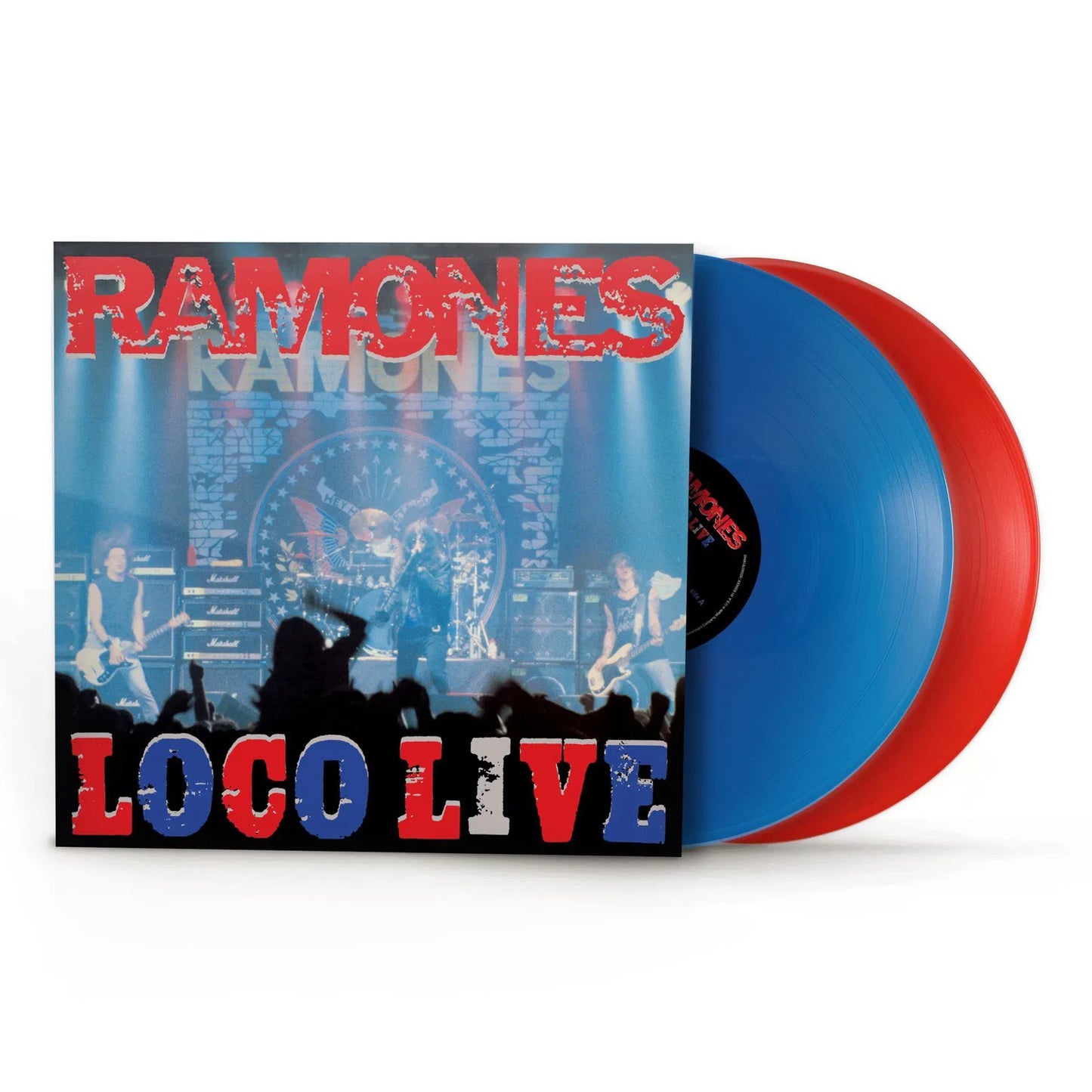 RAMONES - Loco Live - 2 LP RSD 4/2025 Blue & Red Vinyl edition- NV