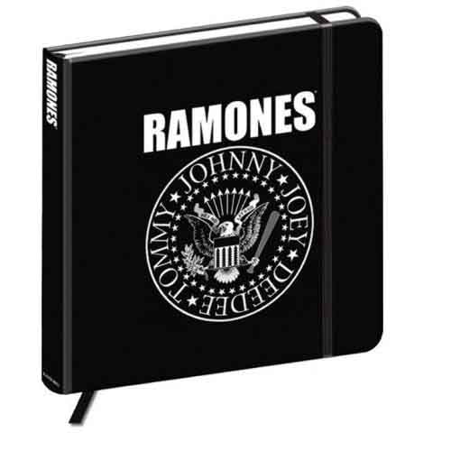 THE RAMONES - ROCK NOTEBOOK (HARDBACK)