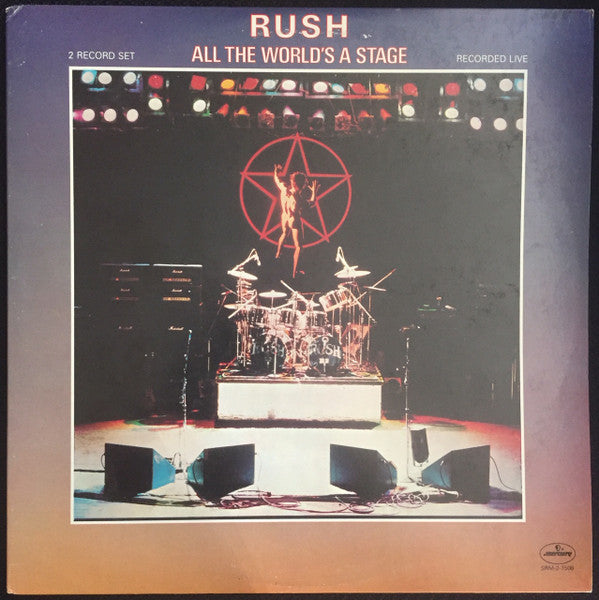 RUSH - ALL THE WORLD'S A STAGE (2LP) - Used Vinyl