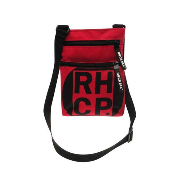 RED HOT CHILI PEPPERS RED SQUARE CROSSBODY BAG FULLY LICENSED MERCHANDISE