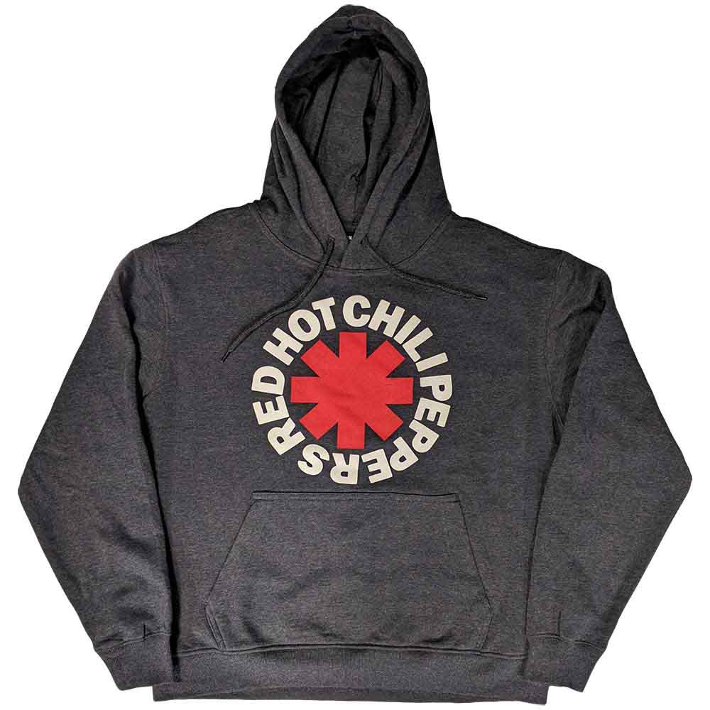 RED HOT CHILI PEPPERS- CLASSIC ASTERISK UNISEX PULLOVER HOODIE