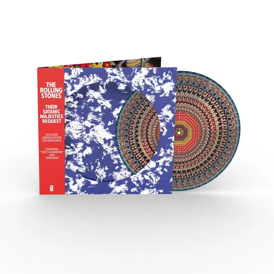 ROLLING STONES - THEIR SATANIC MAJESTIES REQUEST - EXCLUSIVE LIMITED EDITION 2025 RED BLACK FRIDAY ZOETROPE VINYL - NEW VINYL
