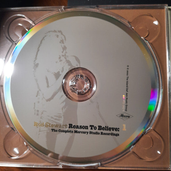 ROD STEWART - REASON TO BELIEVE: 2002 RELEASE - THE COMPLETE MERCURY STUDIO RECRDINGS - 3CD+BOOKLET (NM*) - USED CD
