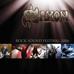 SAXON - ROCK SOUND FESTIVAL 2006 2LP GOLD COLOR VINYL