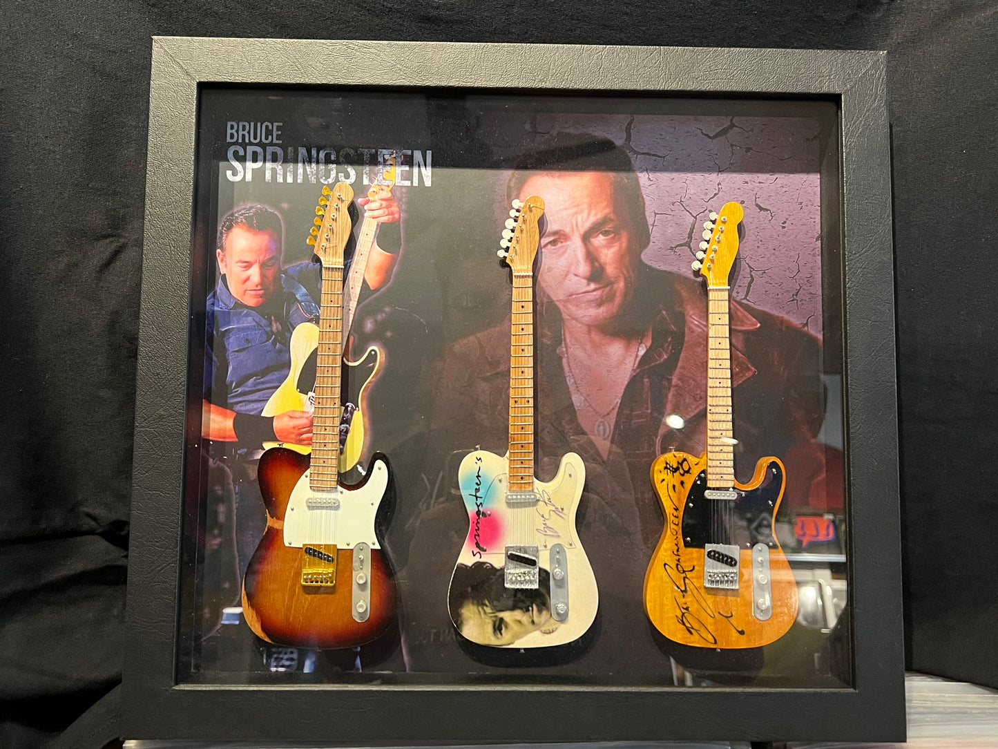 BRUCE SPRINGSTEEN-SHADOWBOX 16"LX14.5"WX1.5"D