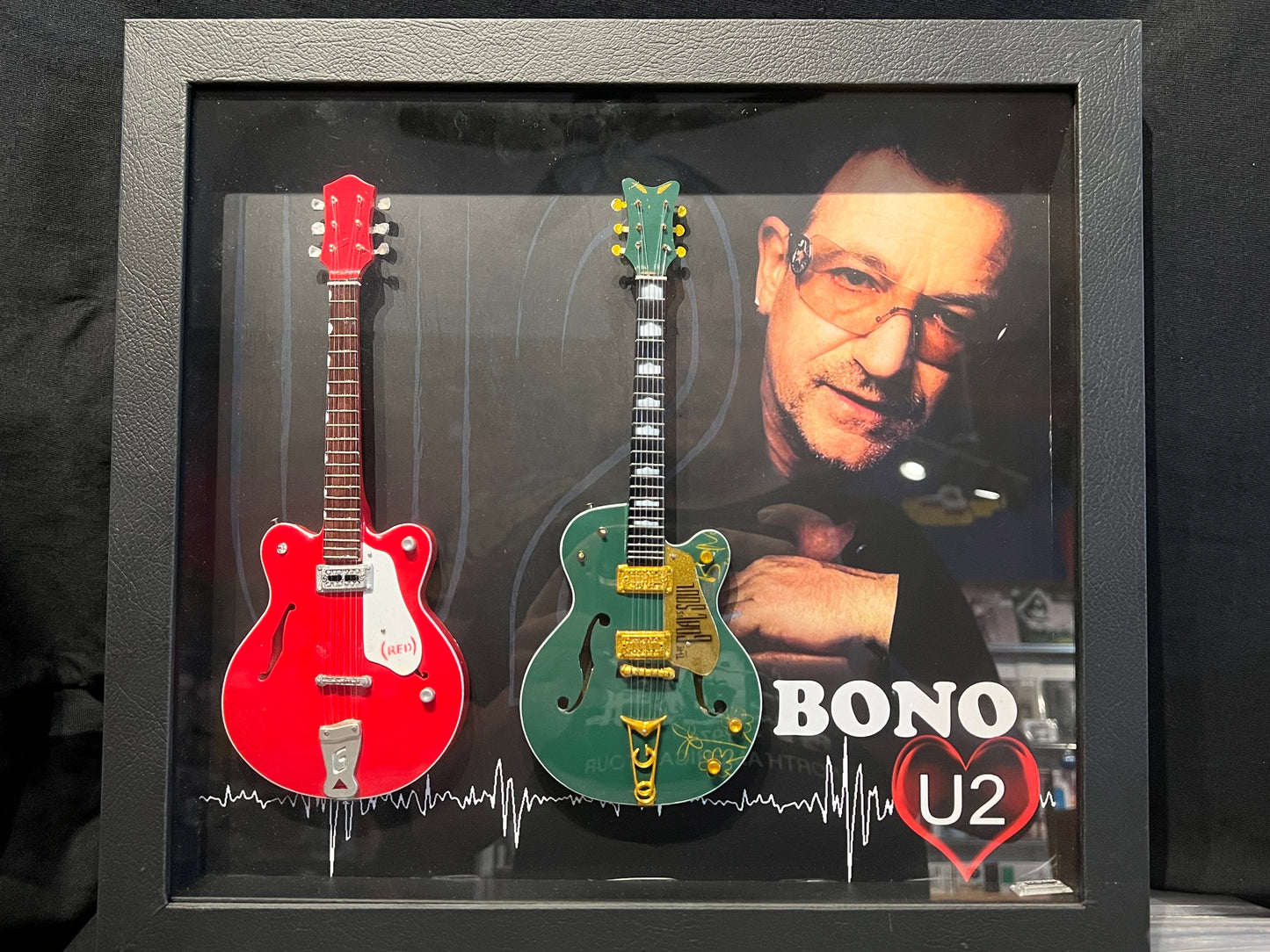 BONO U2-SHADOWBOX 16"LX14.5"WX1.5"D