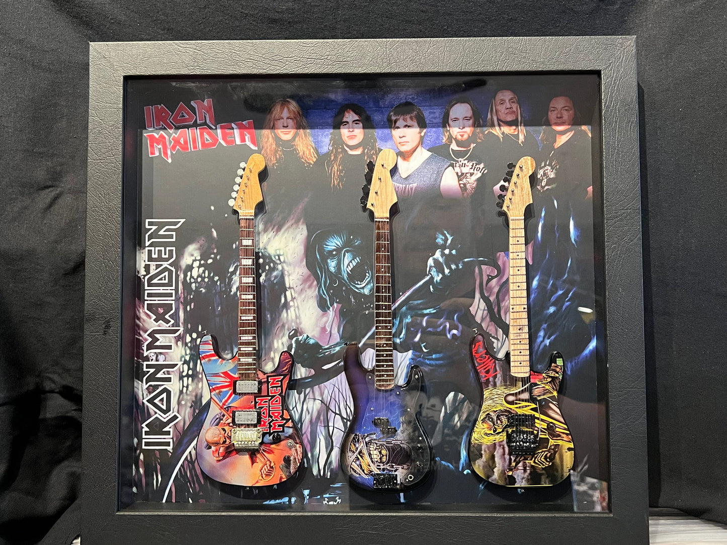 IRON MAIDEN-SHADOWBOX 16"LX14.5"WX1.5"D