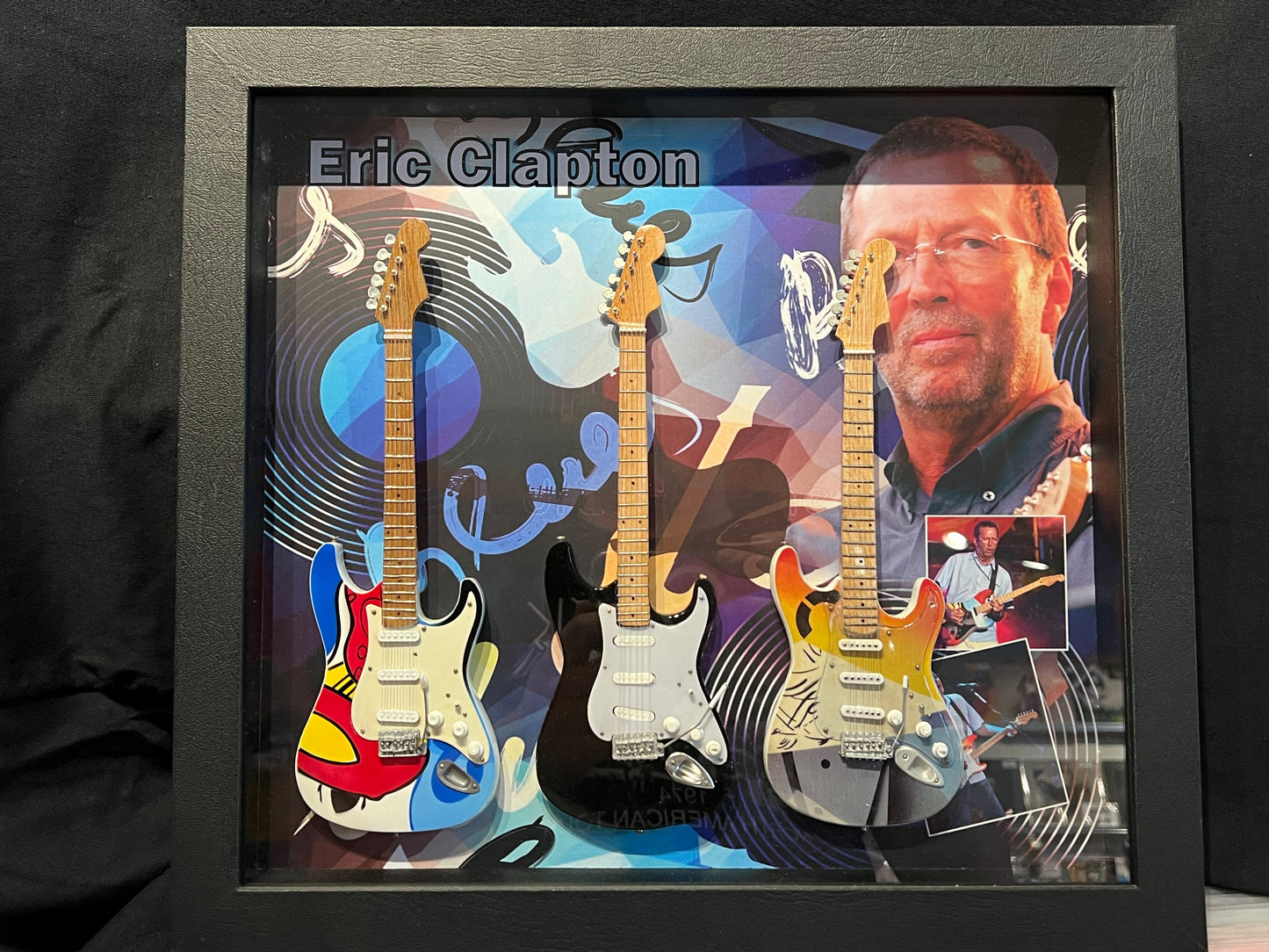 ERIC CLAPTON-SHADOWBOX 16"LX14.5"WX1.5"D