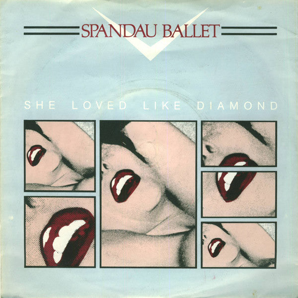 SPANDAU BALLET - "SHE LOVED LIKE DIAMOND" 12" VINYL SINGLE 1982 "CHRYSALIS" **RARE - USED VINYL