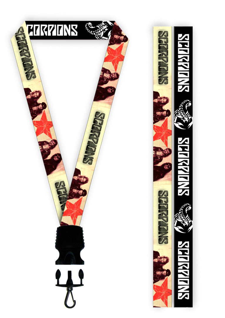 LANYARD, REVERSABLE - SCORPIONS - LICENSED MERCHANDISE