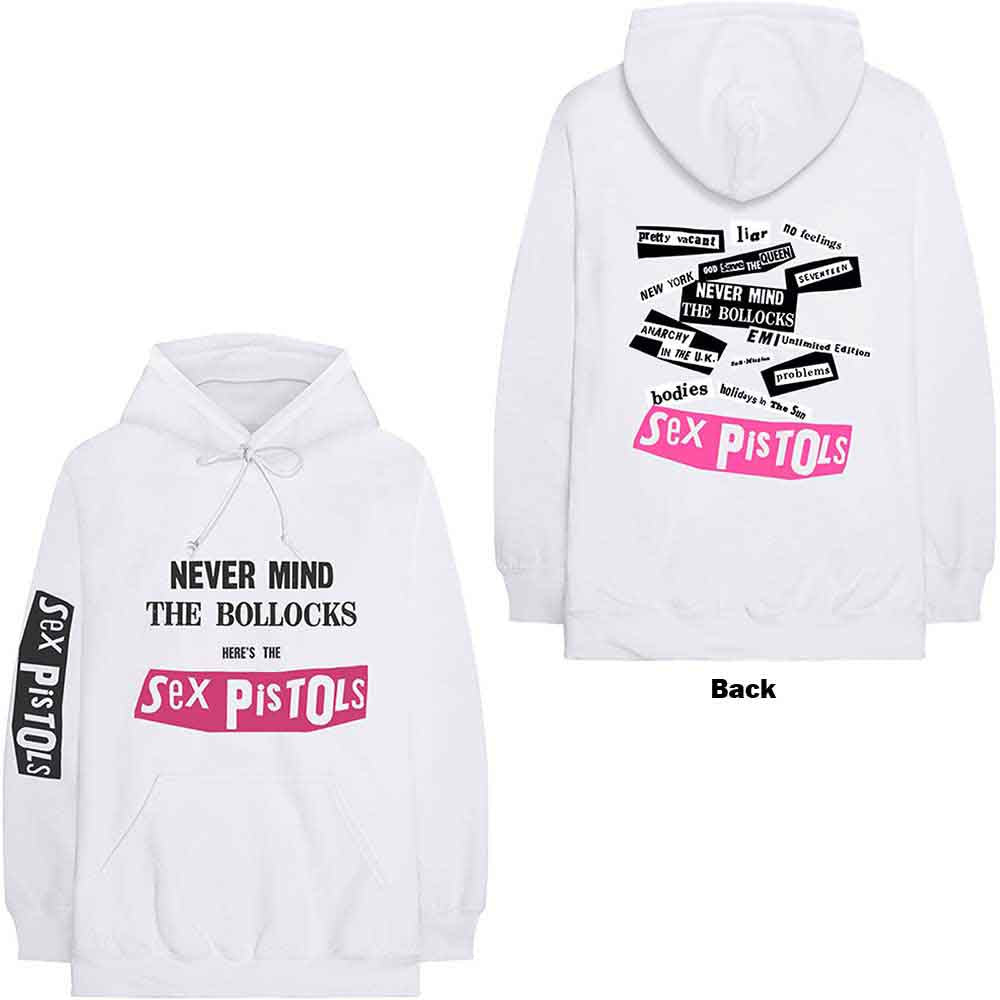 THE SEX PISTOLS- NEVER MIND THE BOLLOCKS UNISEX PULLOVER HOODIE