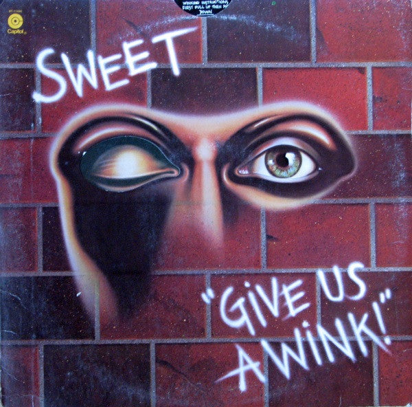 SWEET - GIVE US A WINK! - USED VINYL
