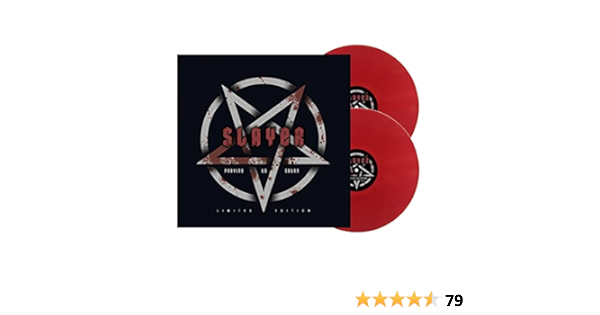 SLAYER - PRAYING 2 SATAN - 2LP RED VINYL, NEW
