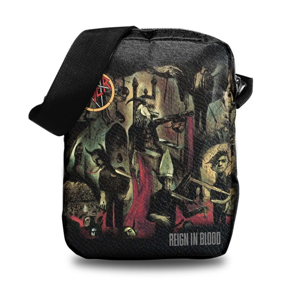 SLAYER REIGN IN BLOOD CROSSBODY BAG FULLY LICENSED MERCHANDISE