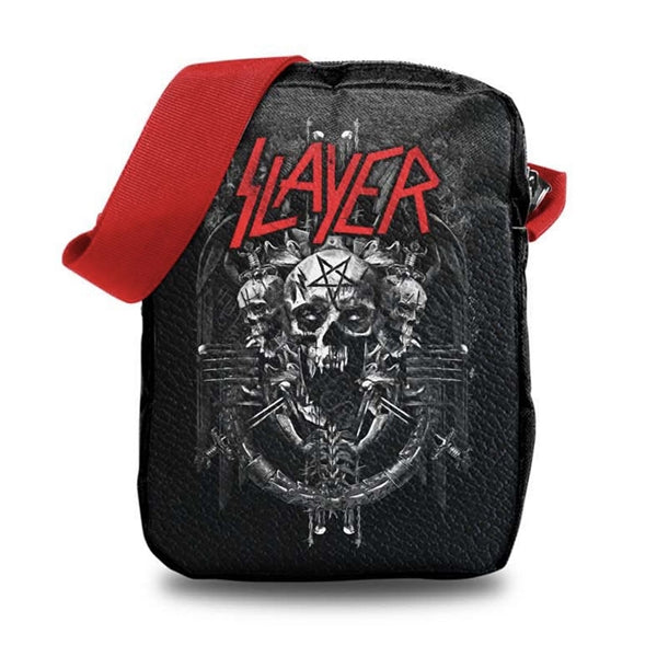 SLAYER SKULLS CROSSBODY BAG FULLY LICENSED MERCHANDISE