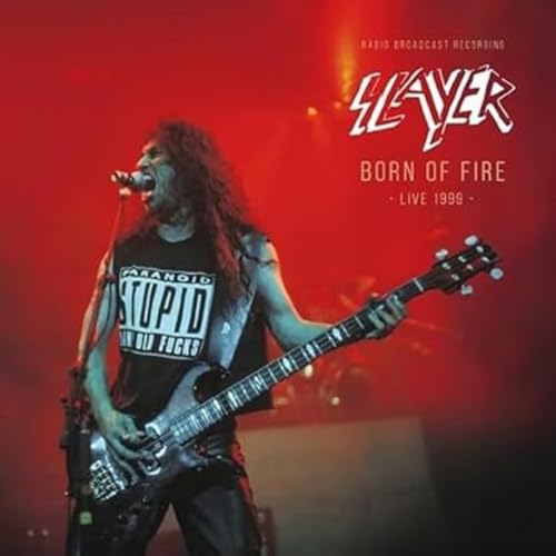 SLAYER - BORN OF FIRE - LIMITED ED RED VINYL - NV
