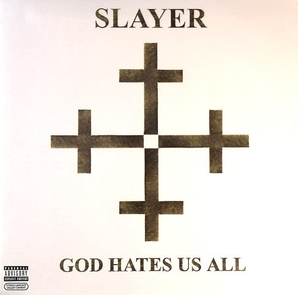SLAYER - GOD HATES US ALL RE-ISSUED REMASTERED 180 GR - *M - USED VINYL