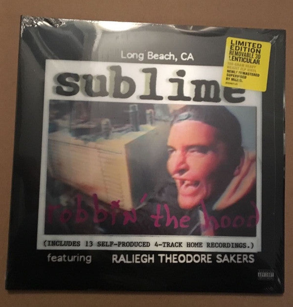 SUBLIME - ROBIN THE HOOD - 2016 - LIMITED EDITION - REMASTERED LENTICULAR COVER - *(NM) - 2 LP USED VINYL