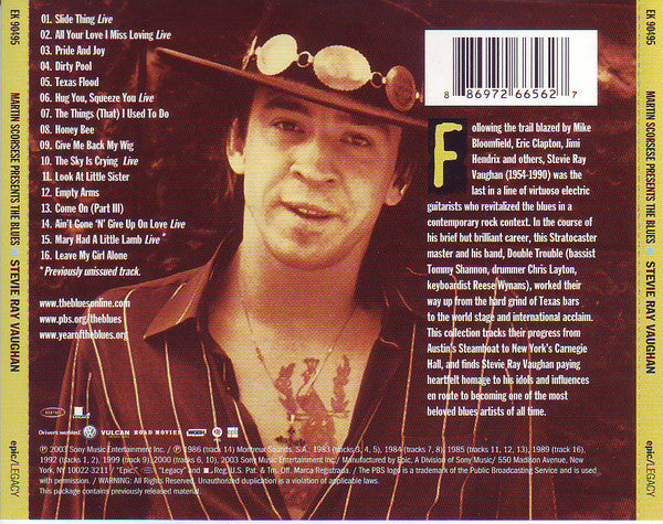 STEVIE RAY VAUGHAN - MARTIN SCORSESE PRESENTS THE BLUES - UD
