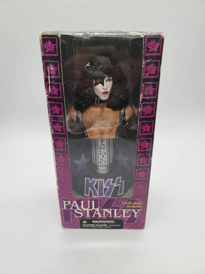 KISS - PAUL STANLEY - COLLECTABLE STATUETTE - MCFARLANE TOYS 2002 - ACC