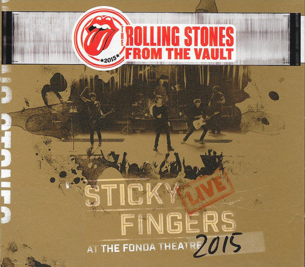 ROLLING STONES - STICKY FINGERS LIVE AT FONDA THEATRE 2015 - CD/DVD COMBO - (M*) - USED CD AND DVD