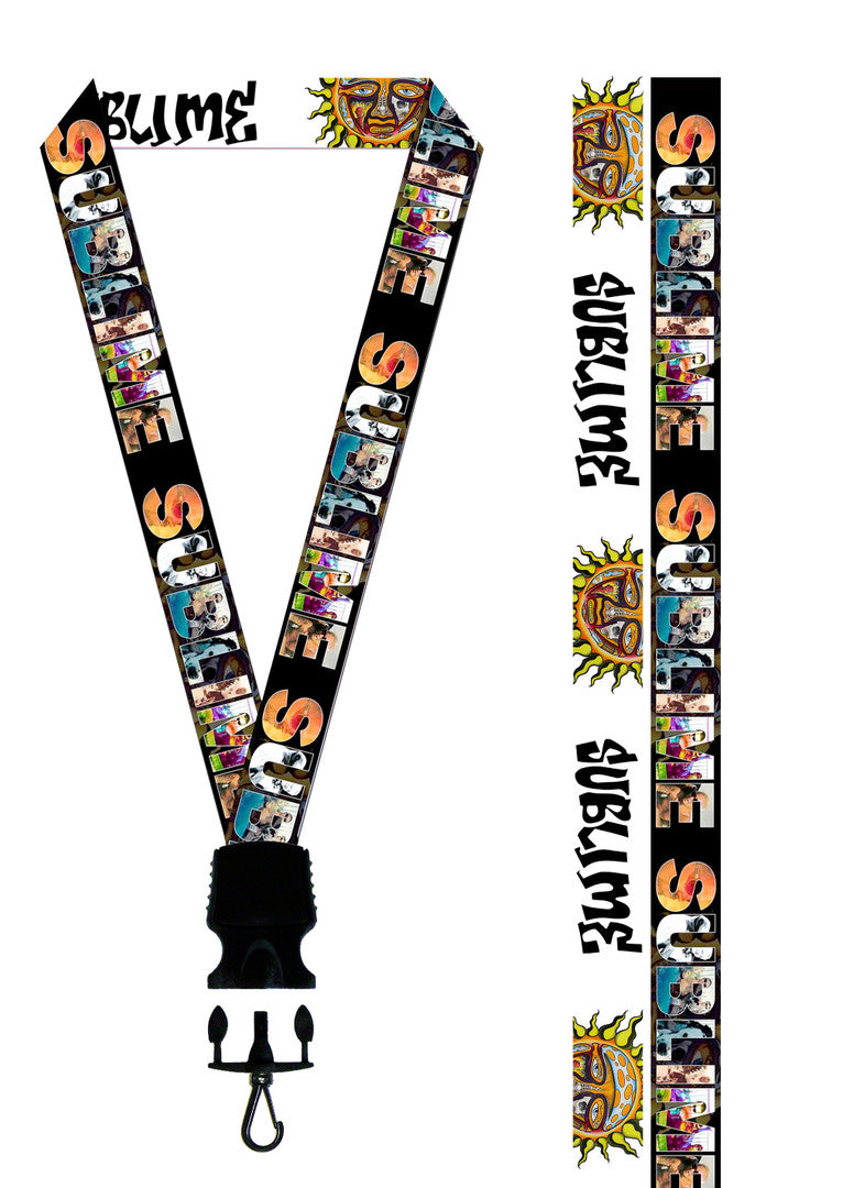 LANYARD, REVERSABLE - SUBLIME - LICNESED MERCHANDISE