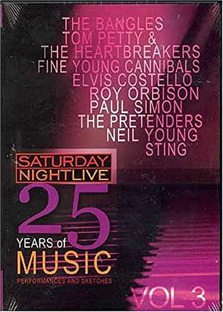 SATURDAY NIGHT LIVE - 25 YEARS OF MUSIC VOL. 3 - USED MUSIC DVD