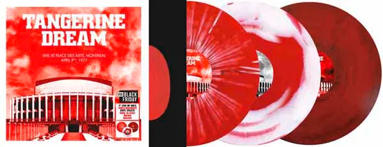 TANGERINE DREAM - PLACE DES ARTS MONTREAL APR 9TH 1977 - 3LP - LIMITED EDITION 2025 RSD BLACK FRIDAY COLUR VINYL - NEW VINYL