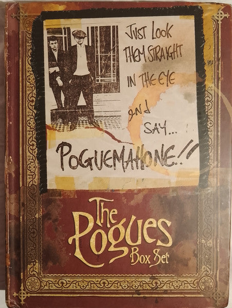 THE POGUES - JUST LOOK THEM STRAIGHT IN THE EYE AND SAY...POGUEMAHONE!! 5 CD BOXSET ***RARE U.K. IMPORT 2008 - UCD