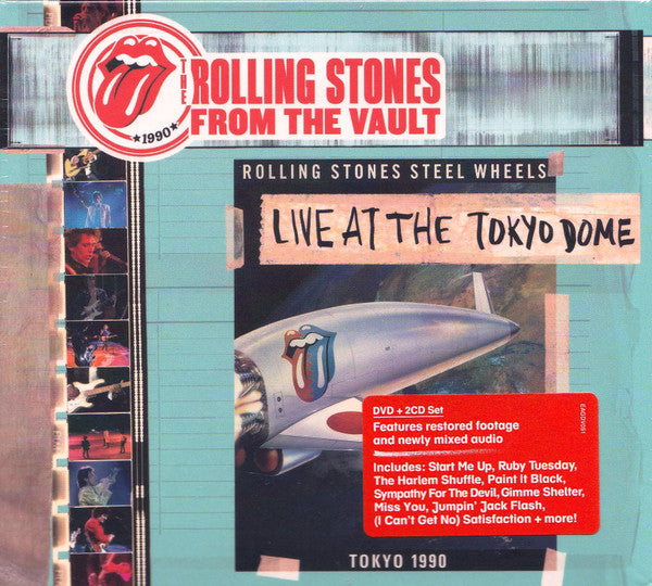 ROLLING STONES - FROM THE VAULT LIVE AT THE TOKYO DOME 2CD + DVD COMBO - (NM*) - USED CD DVD COMBO