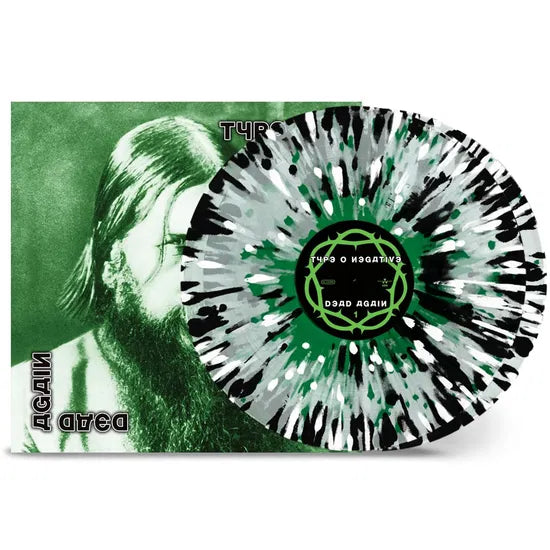 TYPE O NEGATIVE - DEAD AGAIN - LIMITED EDITION CLEAR/GREEN/BLACK/WHITE SPLATTER VINYL - NEW VINYL