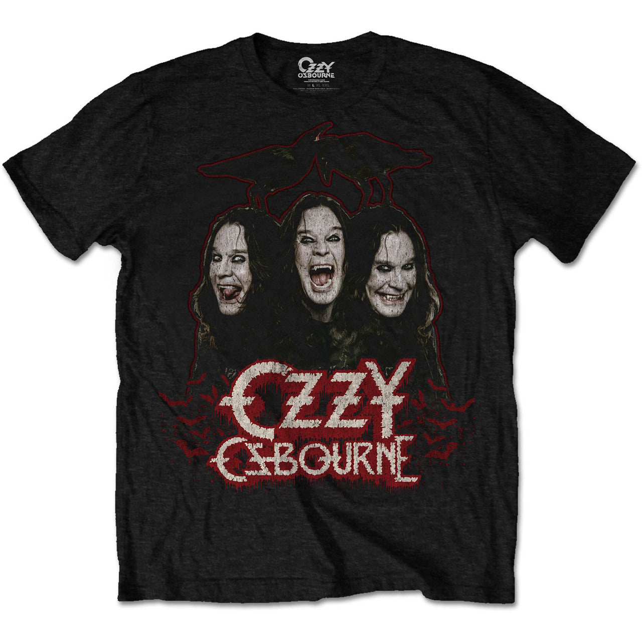 OZZY OSBOURNE - CROWS & BARS (ADULT T-SHIRT)