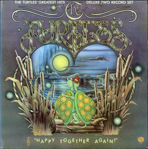 TURTLES, THE - GREATEST HITS - 2LP DELUXE SET- "HAPPY TOGETHER AGAIN" (1974) USED VINYL
