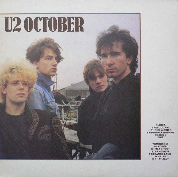 U2 - OCTOBER - 1981 ORIGINAL PRESSNG - USED VINYL
