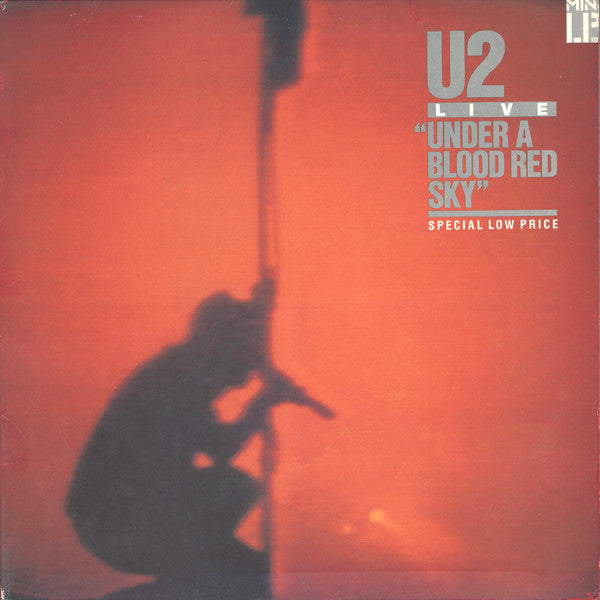 U2 - UNDER A BLOOD RED SKY LIVE - 1983 ORIGINAL PRESSING MINI LP - USED VINYL