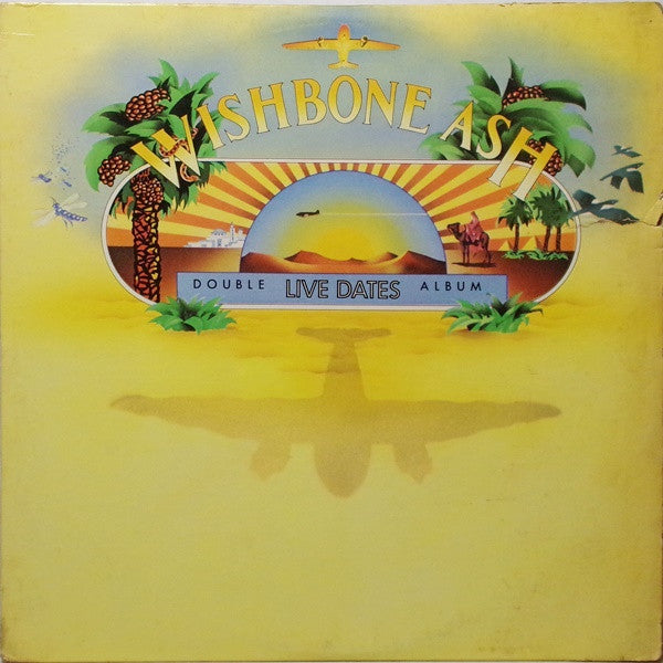WISHBONE ASH - DOUBLE LIVE DATES ALBUM - 1973 ORIGINAL PRESSING - 2LP - *(NM) - USED VINYL