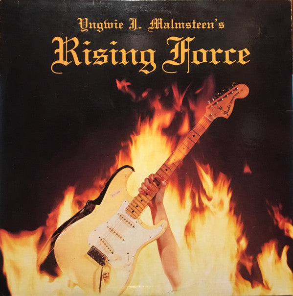 YNGWIE MALMSTEEN'S - RISING FORCE - 1984 ORIGINAL PRESSING - ROCK