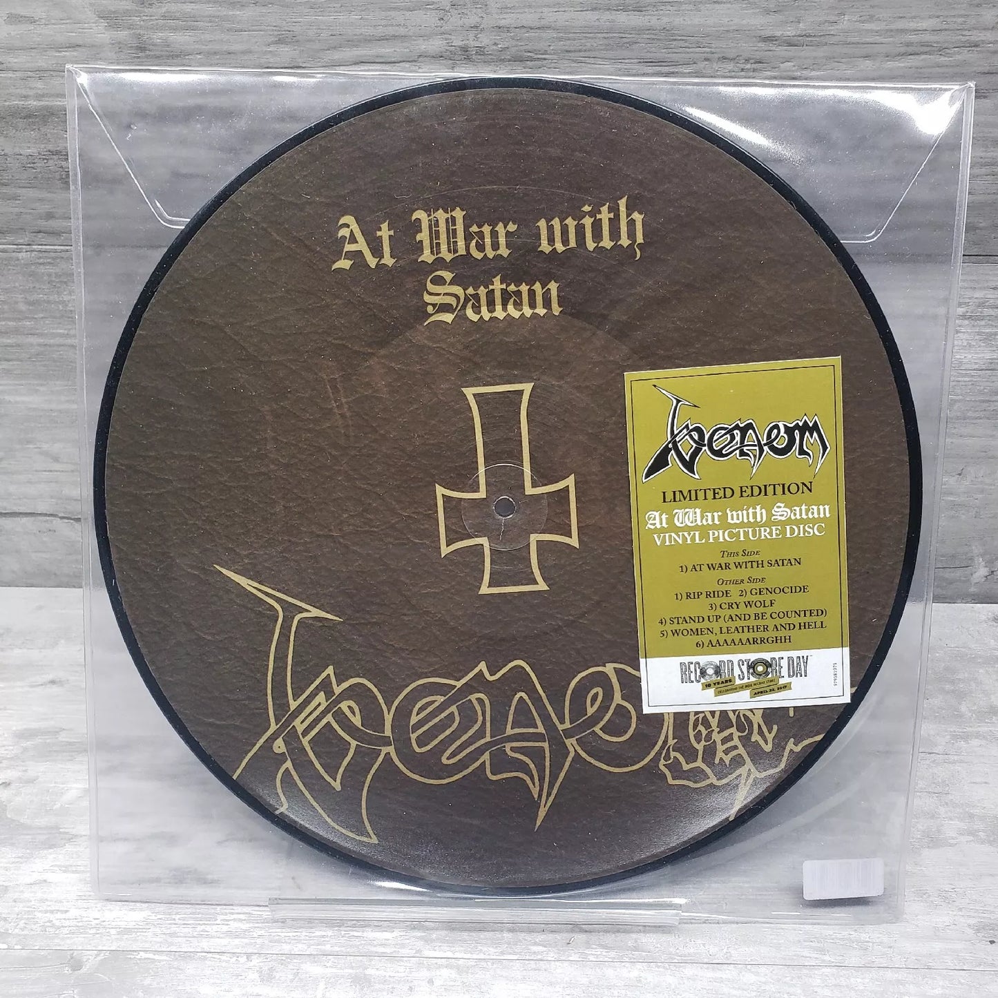 VENOM - AT WAR WITH SATAN - PICTURE VINYL - RSD - New Vinyl