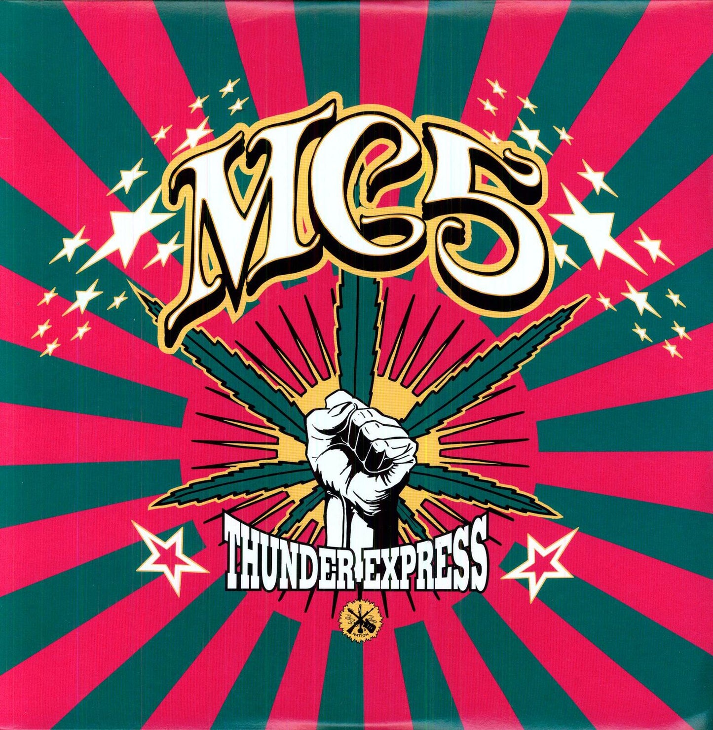 MC5 - THUNDER EXPRESS (RED & GREEN SPLATTER VINYL) - New Vinyl