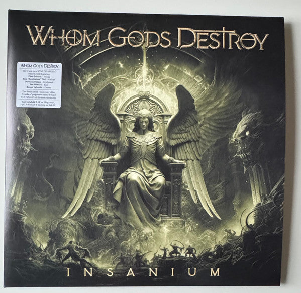 WHOM GODS DESTROY - INSANIUM 2LP