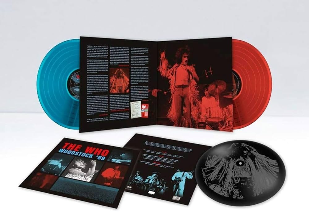 WHO, THE - WOODSTOCK '69 (2LP NUMBERED COLOURED AND ETCHED. LTD ED.) - New Vinyl