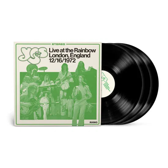 YES - LIVE AT THE RAINBOW: LONDON, ENGLAND 1972 3LP (04/25 RSD)