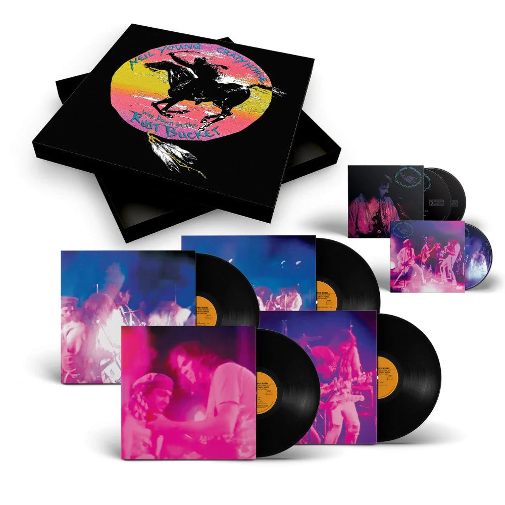 YOUNG, NEIL AND CRAZY HORSE - WAY DOWN IN THE RUST BUCKET DELUXE EDITION (4LP/2CD) BOXSET