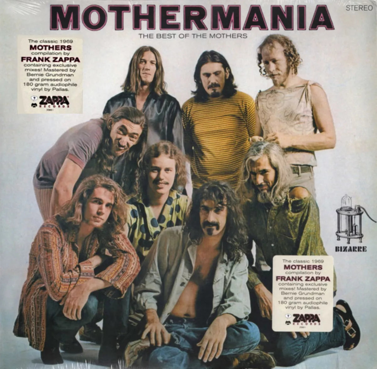 ZAPPA, FRANK - MOTHERMANIA THE BEST OF THE MOTHERS LIMITED EDITION 180GR AUDIOPHILE PRESSING