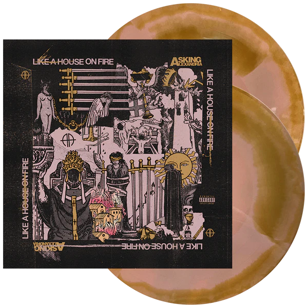 ASKING ALEXANDRIA = LIKE A HOUSE ON FIRE (COLOURED 2LP) - New Vinyl
