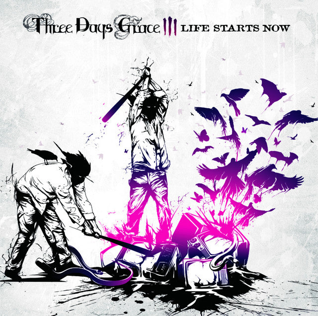 THREE DAYS GRACE - LIFE STARTS NOW - USED CD