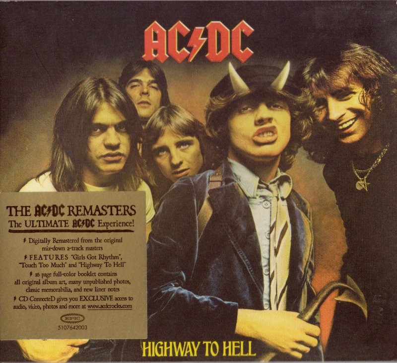 AC/DC - HIGHWAY TO HELL DIGITALLY REMASTERED NEW CD